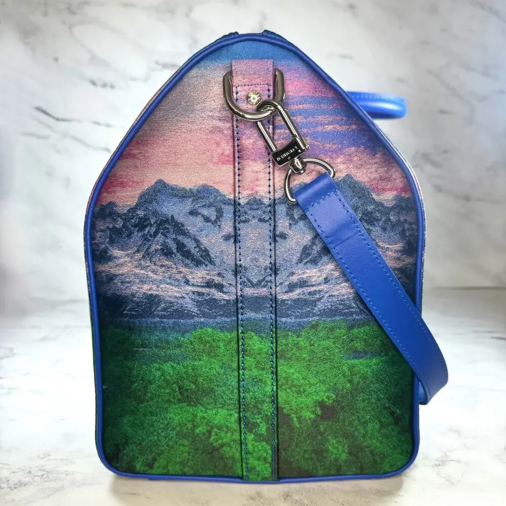 Louis Vuitton Landscape Keepall 50 Bag Bandouliere Virgil Multicolor Jacquard LV